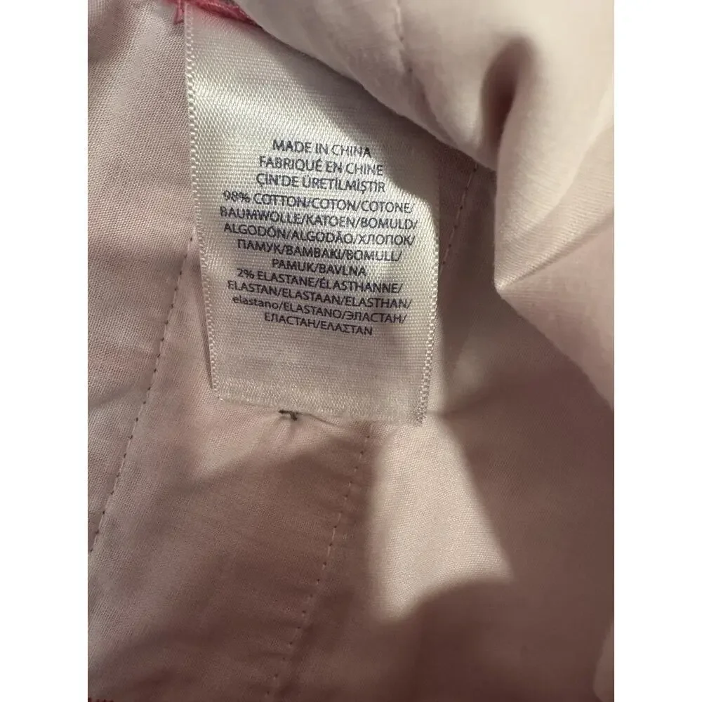 NWOT Polo Ralph Lauren Stretch Chino Shorts Pink Boys Size 10 Preppy Golf Luxury